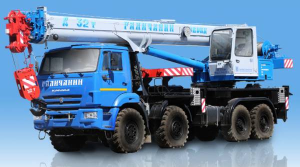 Автокран 32 тонны КС-55729-5В Галичанин