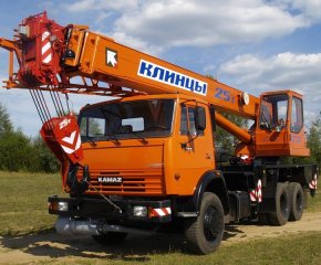 Автокран 25 тонн, 31 метр на базе КаМАЗ